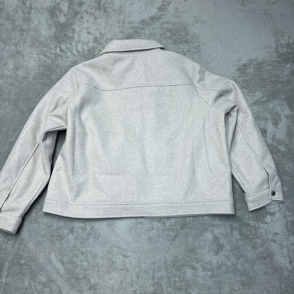 Banana Republic Women's XL Jacket Beige Polyester H0989 - Picture 7 of 7